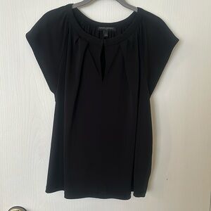 Banana Republic Black Crepe Top size L